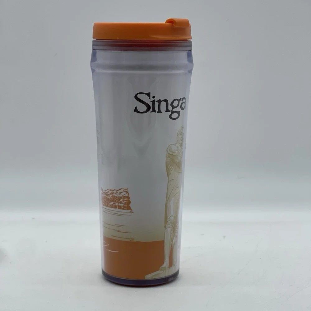 Starbucks Coffee 11032391 Singapore Global Icon Series 12 ounce Travel Tumbler‎